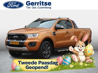 Ford Ranger 2.0 EcoBlue Wildtrak Supercab 213pk Automaat met Rollertop - 3.500kg trekgewicht