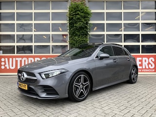 Mercedes-Benz A-klasse 200 Premium Plus | AMG-styling | Schuif-Kantel dak | Leder-alcantara | Dealeronderhouden |