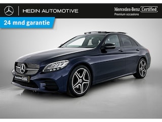 Mercedes-Benz C 180 Limousine Automaat Business Solution AMG | Advantage Pakket | Nightpakket | Panoramadak | LED | Stoelverwarming | Parktronic | Spiegelpakket