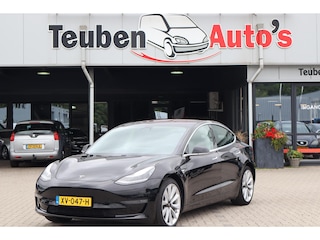 Tesla Model 3 Long Range AWD 75 kWh 90% SOH, Panoramadak, Camera, Autopilot, Lederen interieur