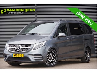 Mercedes-Benz V-klasse 300d AMG L2 DC-5P, 2X ELEKTR. SCHUIFDEUR, BURMESTER, LED, LEDER, 360 CAMERA, CRUISE, CLIMA, PARKEERSENSOREN, NL AUTO, NAP