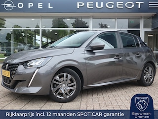 Peugeot 208 Active Pack PureTech turbo 100PK, Rijklaarprijs, Navigatie Parkeersensoren Achter LED verlichting