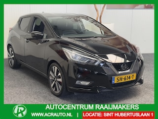 Nissan Micra 0.9 IG-T TEKNA NAVIGATIE CRUISE CONTROL CLIMATE CONTROL BLUETOOTH TELEFOON MEDIA VOORBEREIDING RIJSTROOKSENSOREN ACHTERUITRIJCAMERA AFN . TREKHAAK ZEER MOOI !! Brgl