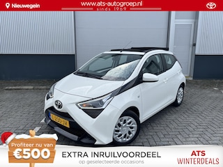 Toyota Aygo 1.0 VVT-i x-play cabrio , Schuifdak,  40.000 km, Org NL en 1e Eigenaar