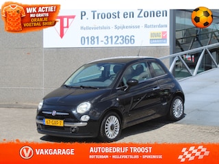 Fiat 500 1.2 Lounge Panoramadak/Airco/Radio-CD speler/Multifunctioneel stuurwiel/Bluetooth/15'' Lichtmetalen velgen.