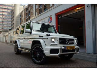 Mercedes-Benz G-klasse AMG 63 Designo Aut7 | CARBON | Schuif/ kanteldak | Harman Kardon | Distronic Plus (adaptive cruise) | Stoelventilatie + 4x stoelverwarming | Trekhaak | Entertainment systeem achter passagiers
