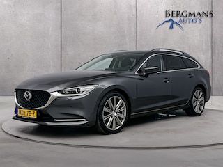 Mazda 6 Sportbreak 2.5 SkyActiv-G 194 Signature // 1E EIGENAAR // OPENDAK // LEDER //