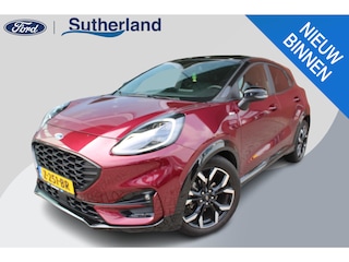 Ford Puma 1.0 EcoBoost Hybrid ST-Line X | Trekhaak | Winterpack | Adaptieve Cruise Control | B & O | Camera | BLIS | Navigatie | Privacy Glass | 18 Inch LMV