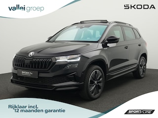 Skoda Karoq 1.5 TSI ACT 150 pk DSG Sportline Business | Panoramadak | Rondomzicht camera | CANTON sound | Matrix LED | 18 inch