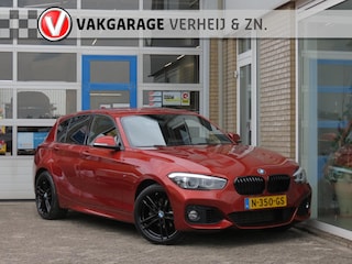 BMW 118i M Sport Navi|Vol Zwart Leder|Clima|Shadow Line|PDC|SunSetOrange