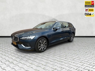 Volvo V60 2.0 T6 Recharge 341PK! AWD Business Pro - Leder - Stoel- stuurverwarming - Carplay / Android auto - Park Assis Pack