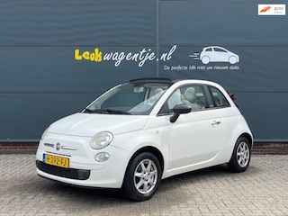 Fiat 500 1.2 Pop Cabrio *groot scherm *p-sensor *lichtmet.