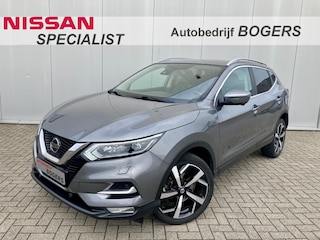 Nissan Qashqai 1.3 DIG-T Premium Edition DCT Automaat 19" lichtmetalen velgen, lederen bekleding, trekhaak, PDC V+A