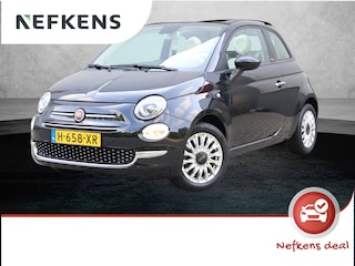 Fiat 500 1.0 Hybrid Lounge | 1ste eigenaar | Parkeersensoren | Navigatie | Airco | Cruise Control | CABRIO