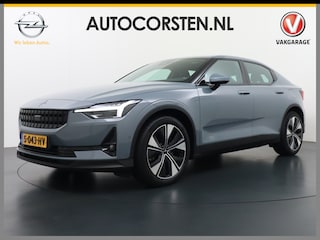 Polestar 2 Long Range 78kWh Carplay Android Cruise Control Keyless Navi Ecc 360°Camera 19"LM Led-Pixel PDC Elektr.Klep Google Maps Blindspot Monitoring Stoelverwarming Regen-Lichtsensor Virtual-Cockpit Hill-Assist Lane Assist Origineel Nederlandse Auto Tot 150kw snel laden 1.500KG Trekvermogen €54.400 nieuwprijs