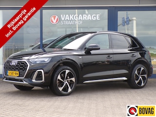Audi Q5 55 TFSI e S edition Competition, Trekhaak / Luchtvering / Full LED / Sensoren + Camera / Carplay + Android Auto / Stoelverwarming / 20'' LMV
