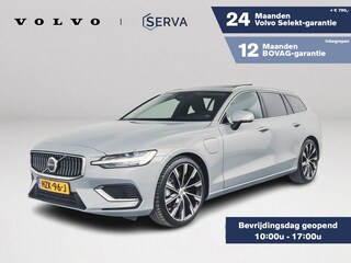 Volvo V60 T6 Aut. Plug-in hybrid AWD Plus Bright | Getint glas | Panoramadak