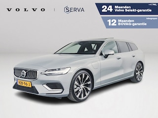 Volvo V60 T6 Aut. Plug-in hybrid AWD Plus Bright | Getint glas | Panoramadak