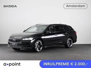 Skoda Superb Combi Sportline Business PHEV 1.5 TSI 204 pk 6 versn. DSG | Travel assist plus | Panoramadak | Canton | 19 inch lichtmetalen velgen