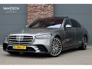 Mercedes-Benz S-klasse 500 4MATIC Lang AMG Line Aut9 | Airmatic | Achterasbesturing | Distronic+ | Massage | Stoelventilatie | Burmester | Memory | Digital Light | HUD | Soft-Close |