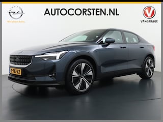 Polestar 2 Long Range 78kWh Carplay Android Auto Cruise Control Keyless Navi Ecc 360°Camera 19"LM Led-Pixel PDC Elektr.Klep Google Maps Blindspot Monitoring Stoelverwarming Regen-Lichtsensor Virtual-Cockpit Hill-Assist Lane Assist Origineel Nederlandse Auto Tot 150kw snel laden 1.500KG Trekvermogen €54.400 nieuwprijs