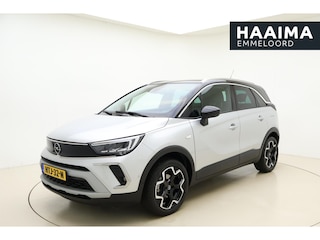 Opel Crossland 1.2 Turbo Ultimate | Alcantara bekleding | Led verlichting | Navigatie | Grijs met. met zwart dak | Keyless entry |