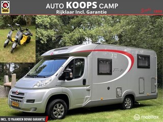 Bürstner Travel Van T 620 Fiat 2.3 130pk Euro 5 | Lengte-bedden | Douche/ wc | Garage | Incl 2 Scooters | 72dkm | TOPSTAAT