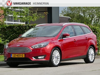 Ford Focus Wagon 1.5 Titanium AUTOMAAT | verwarmd stuur | stoelverwarming | trekhaak | 100% onderhouden