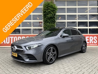 Mercedes-Benz A-klasse 200 Premium Plus | AMG-styling | Schuif-Kantel dak | Leder-alcantara | Dealeronderhouden |