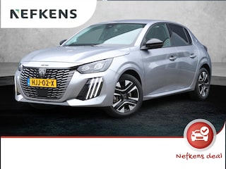 Peugeot 208 Allure Hybrid 100 e-DCS6 | Navigatie | Parkeersensoren Voor en Achter | Voorstoelen Verwarmd | LED Koplampen | Keyless Start | Lederen Stuurwiel | Climate Control | Cruise Control | 16" Lichtmetalen Velgen |