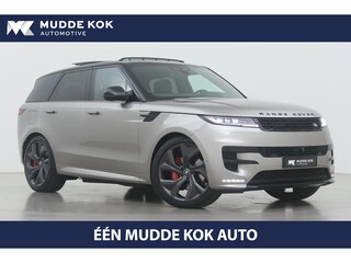 Land Rover Range Rover Sport 3.0 P460e Dynamic HSE | Black Pack | Flux Silver | 23 Inch | Massage+Ventilatie | Trekhaak | Head-Up