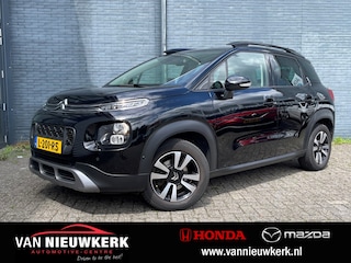 Citroën C3 Aircross 1.2 130pk Automaat Shine | Panoramisch schuif- kanteldak | Blindspot | Voorraamverwarming | Headup Display | Navigatie | Keyless Entry |