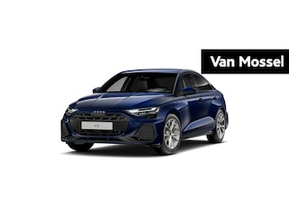 Audi A3 Limousine 35 TFSI S edition l Adaptive Cruise Control l MMI navigatie plus MMI touch l Apple Carplay / Android Auto l Achteruitrijcamera l Stoelverwarming voorin l Autom. airconditioning 3 zones l Climate pakket plus l Warmtewerend glas donker tint l Lichtpakket plus ambient light l Sportonderstel l Optiekpakket zwart plus l Audi virtual cockpit plus l Audi sound system
