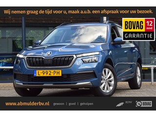 Skoda Kamiq 1.0 TSI Ambition | Org. NL | BOVAG Garantie | Apple Carplay/Android Auto | Cruise Control | Parkeersensoren Achter | Full LED | Airco | 16'' Velgen | Lane Assist |