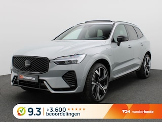 Volvo XC60 2.0 T6 Plug-in hybrid AWD Plus Black Edition Trekhaak inklapbaar, Panoramadak, 22" velgen, Getint Glas, Nappa Leder, 360 Camera, Elek. stoelen, Stoelverwarming, Keyless, Dodehoek Detectie, LED koplampen