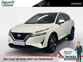 Nissan Qashqai 1.3 MHEV Tekna AIRCO 360 CAMERA PARKEERSENSOREN VOOR EN ACHTER PANORAMADAK CRUISE CONTROL APPLE CARPLAY/ANDROID AUTO ZEER MOOIE AUTO