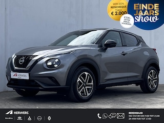 Nissan Juke 1.0 DIG-T N-Connecta Automaat / Dealer onderhouden / Stuur-, stoel- en voorruitverwarming / Camera / Navigatie / Apple Carplay Android Auto / 17" LM wielen /