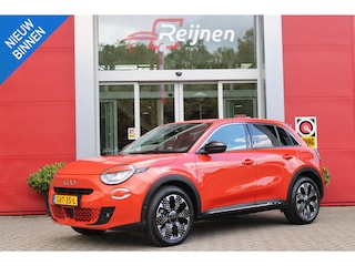 Fiat 600 1.2 110PK Hybrid LA PRIMA | NAVIGATIE | LEDEREN BEKLEDING | ELEKTRISCH BEDIENBARE BESTUURDERSSTOEL MET MASSAGE FUNCTIE | VOORSTOELEN VERWARMD | KEYLESS ENTRY | ADAPTIVE CRUISE CONTROL | SCHAKELFLIPPERS | APPLE CARPLAY | ACHTERUITRIJ CAMERA | DODEHOEKDETECTIE | DAB+ RADIO | DRAADLOOS LADEN |