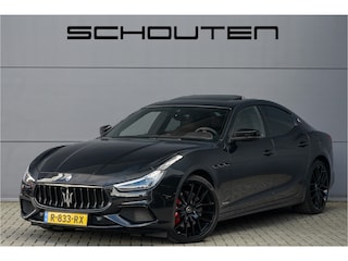 Maserati Ghibli 3.0 V6 Modena SQ4 430PK H/K Schuifdak Stoelventilatie 21"