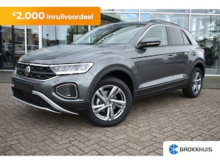 Volkswagen T-Roc Life Edition Inclusief €2000,- inruilvoordeel | 'App-Connect' draadloze smartphone integratie | Buitenspiegels elektrisch instel-, verwarm- en inklapbaar | Grootlichtassistent (Light Assist)