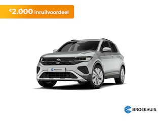 Volkswagen T-Cross Life Edition Inclusief €2000,- inruilvoordeel | 'App-Connect' draadloze smartphone integratie | Automatische afstandsregeling (Adaptive Cruise Control) | Buitenspiegels elektrisch instel-, verwarm- en inklapbaar