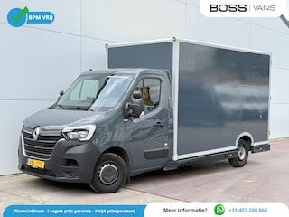 Renault Master Plancher T35 2.3 dCi 150pk Luchtvering Airco Cruise Control Plancher Foodtruck Meubelbak Paardenwagen