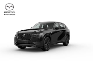 Mazda CX-60 e-Skyactiv PHEV 327 Homura | 12,3-inch TFT-kleurendisplay met bediening via centrale HMI Commander, touchscreen (voor Apple CarPlay / Android Auto™) of voice control | 12,3-inch digitale meterset | 20-inch lichtmetalen velgen, Black