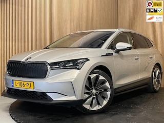 Skoda Enyaq iV 80 GROTE ACCU|TREKHAAK|1/2 LEDER|STOEL- ,STUURVERW.|ACC|CARPLAY|CAMERA|NAVI|INCL. BTW|1e EIG.|NL- AUTO|