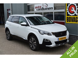 Peugeot 5008 1.2 PureTech Blue Lease Premium O.a: Afn. Haak, PDC, Clima, Navi, Carplay, Rijklaar, Etc. All-in prijs!