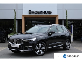 Volvo XC60 2.0 T6 Plug-in hybrid AWD Plus Bright | 19" 5-Dubbel Spaaks Glossy Black / Diamond Cut velgen met 235/50 banden | Achterbank verwarmd | Achteropkomend verkeer waarschuwing