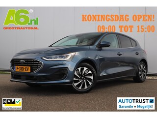 Ford Focus 1.0 EcoBoost Hybrid Titanium Style Winter Pack Keyless Navigatie Achteruitrijcamera Carplay Android Clima Stuur & Stoelverwarming All season banden!