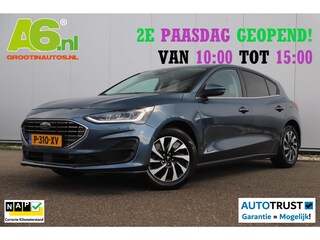 Ford Focus 1.0 EcoBoost Hybrid Titanium Style Winter Pack Keyless Navigatie Achteruitrijcamera Carplay Android Clima Stuur & Stoelverwarming All season banden!