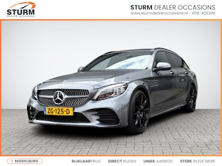 Mercedes-Benz C-klasse Estate 180 Business Solution AMG Plus Upgrade Edition NL-Auto + Nieuw Model! | Trekhaak Afneembaar | Navigatie Full-Map | Apple Carplay/Android Auto | Stoelverwarming | Rijklaarprijs!