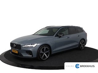 Volvo V60 2.0 T6 Plug-in hybrid AWD Plus Dark | Adaptieve cruise control incl. BLIS | Standkachel |Stoel & stuurwielverwarming | High Performance audio | Keyless entry |